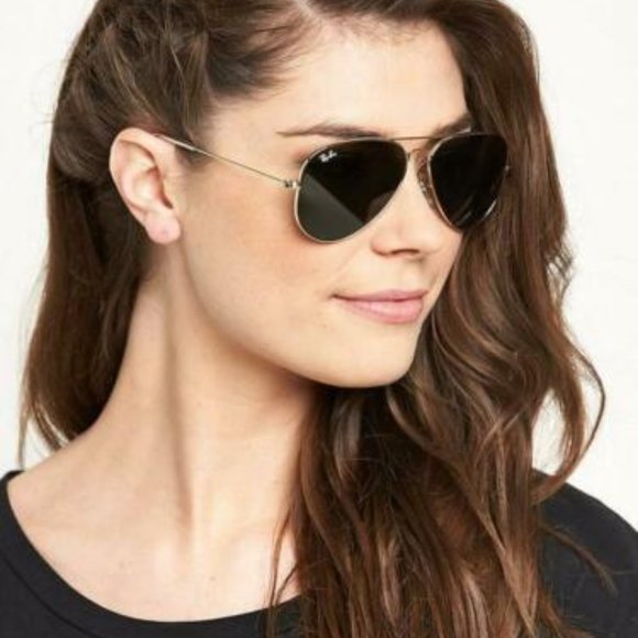 ORIGINAL RAY BAN AVIATOR 3025 G-15 LENS GOLD FRAME main image 7